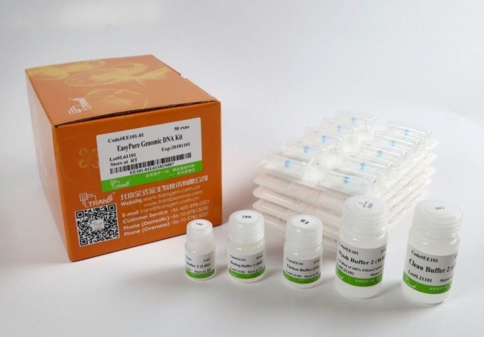 EasyPure Genomic DNA Kit (with RNase A), EE101-01 / EE101-02