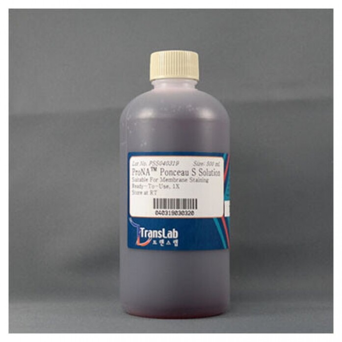 Ponceau S Solution - Membrane Stain, 500 ml, TLP-113