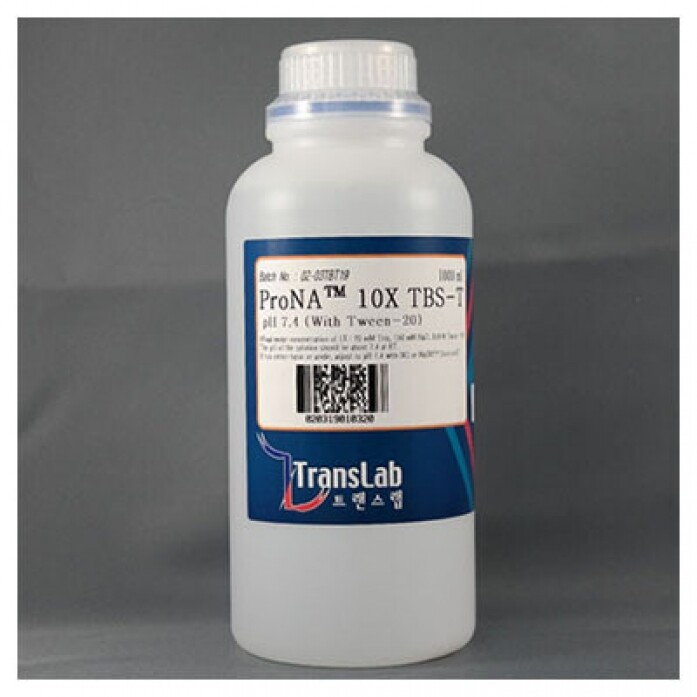 10X TBS-T pH7.4, 1000 ml, TLP-118.1