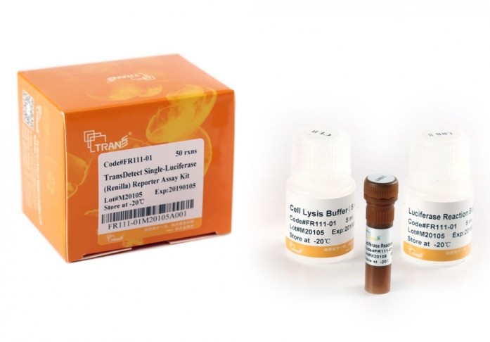 TransDetect Single-Luciferase (Renilla) Reporter Assay Kit, FR111-01 / FR111-02