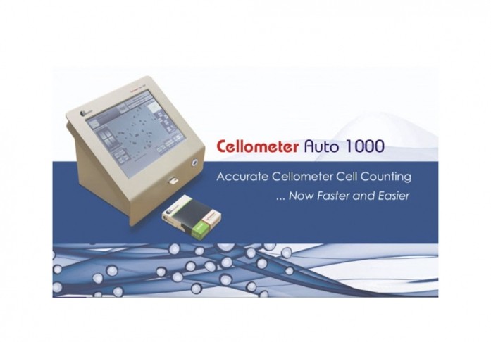 Bright Field Cell Counter (모델 : Auto 1000), Cellometer, Touchscreen automated cell counter for trypan blue viability